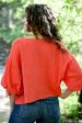 You Make Beautiful Things Blouse - Coral Online Hot Sale