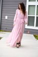 Roaring Like A Lion Mauve Maxi Dress Online Hot Sale