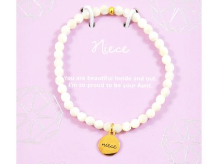 Niece Mother of Pearl Bracelet Discount