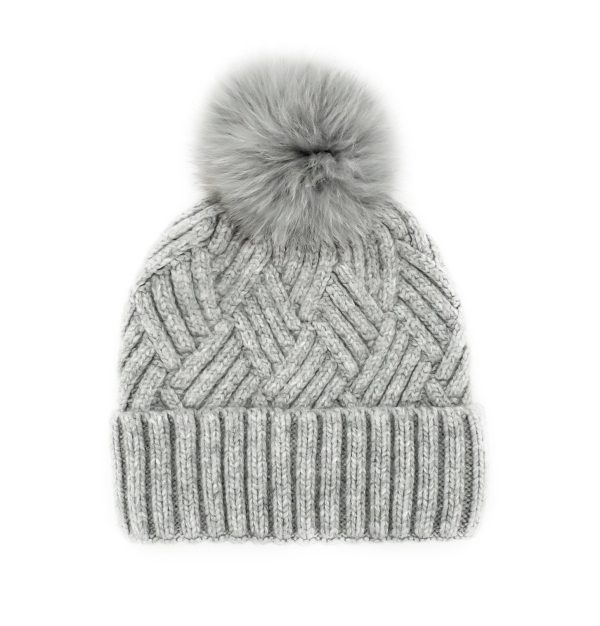 Knit Hat with Pom Supply