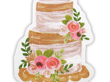 Wedding Cake Napkins For Discount