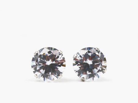 2.75 CT Classic Brilliant Cut CZ Earrings Online