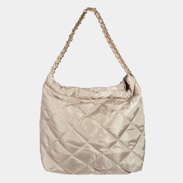 The Barcelona Chain Quilted Tote Bag For Discount