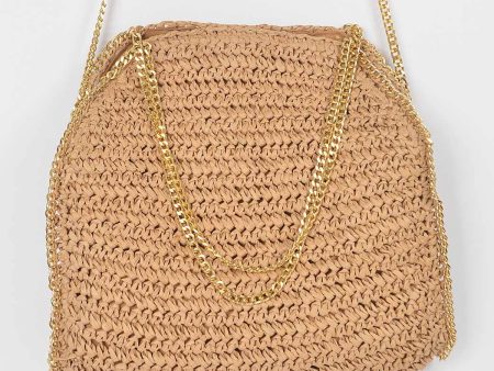 The Cote d Azur Straw Chain Tote Bag Fashion