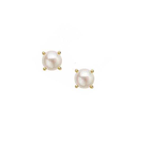 Shine Bright Mini Pearl Stud Earrings For Discount