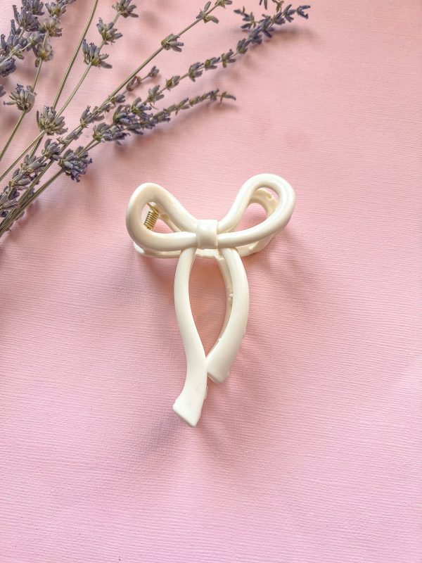 Coquette Bow Claw Hair Clip For Sale