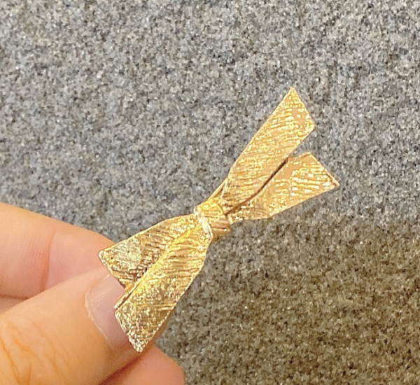 Gold Knot Hair Clip Online