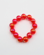 Red Statement Beaded Bracelet Sale