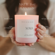 XOXO 15 oz Matte Soy Candle Discount