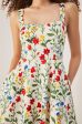 Botanica Fleur Sweetheart Midi Dress Online Sale