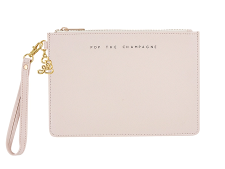 Pop The Champagne  Wristlet For Sale