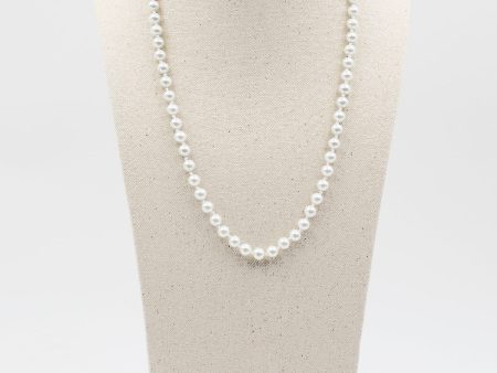 48 L Classic Strand with Matching Stud Earrings For Cheap