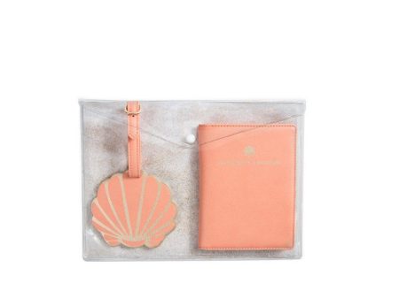 The Coastal Shell 3 Piece Travel Set Online Hot Sale