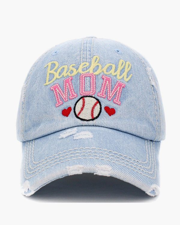 Baseball Mom Vintage Ball Cap Discount