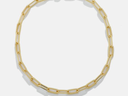 Rectangular Chain Link Necklace Online Sale