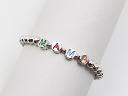 MAMA Word Bead Bracelet Online