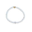 Pretty Little Pearl Heart Bracelet Discount