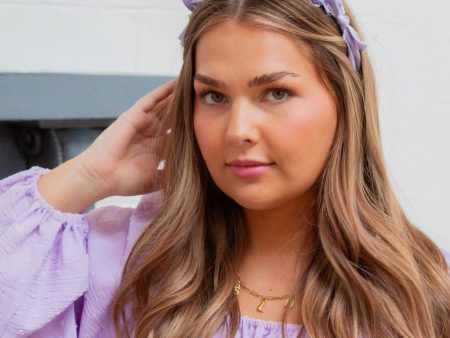 Lavender Dreams Bow Headband Online