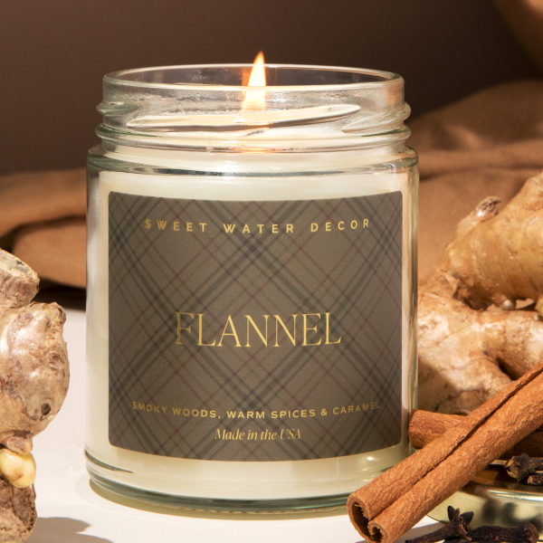 Flannel Soy Candle For Cheap