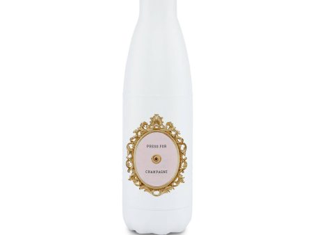 Press for Champagne Water Bottle Cheap