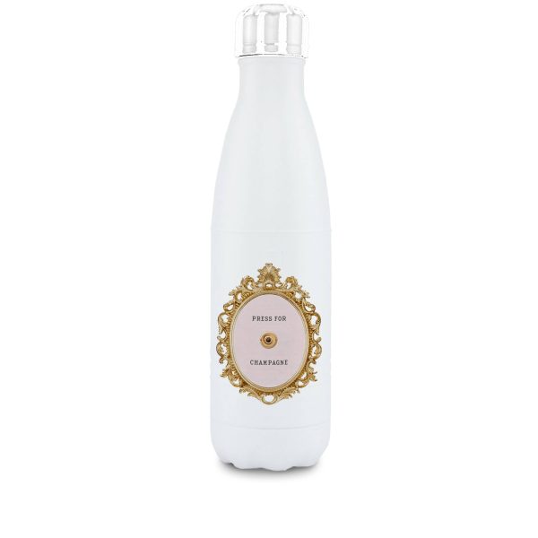 Press for Champagne Water Bottle Cheap