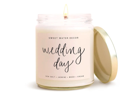 Wedding Day Soy Candle Sale