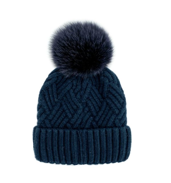 Knit Hat with Pom Supply