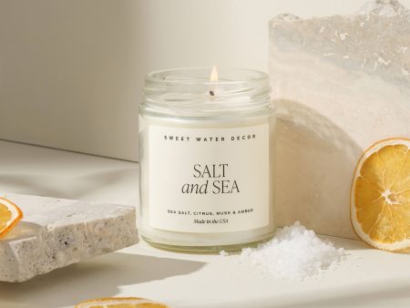 Salt & Sea Soy Candle Supply