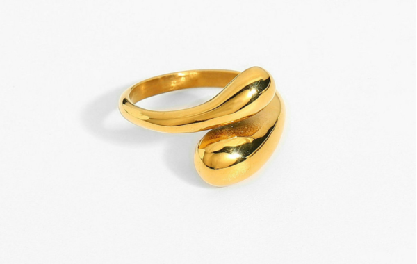 Gold Droplet Ring Online