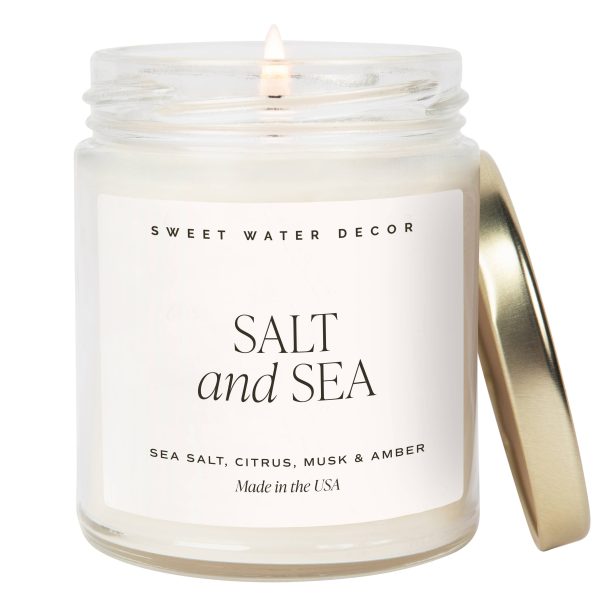 Salt & Sea Soy Candle Supply