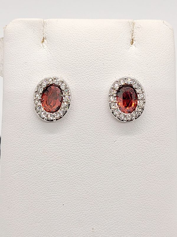 Red Earrings Studs Supply