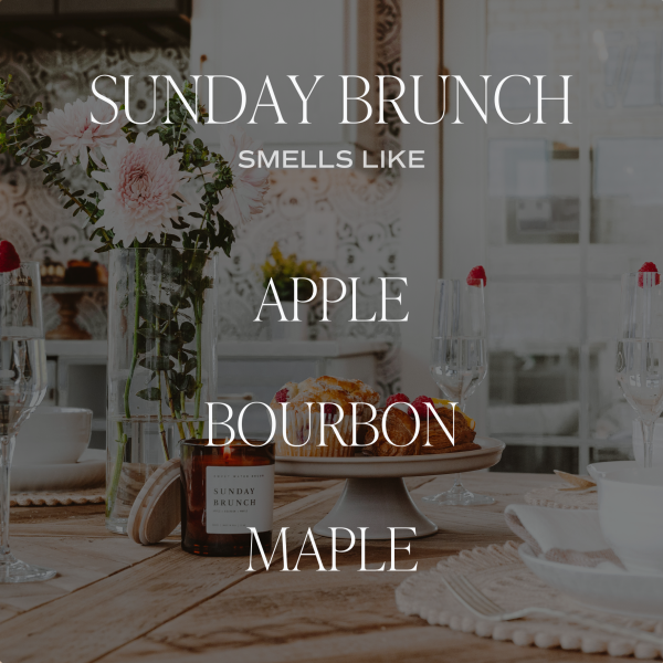 Sunday Brunch Soy Candle Hot on Sale