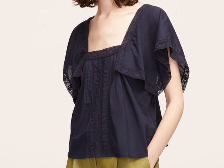 Lace Insert Top Cheap