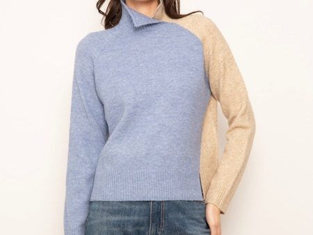 Deacon Split Neck Sweater For Sale