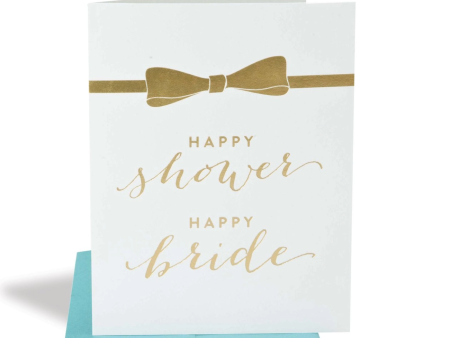 Happy Shower Happy Bride Card Fashion