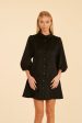 Faux Suede Puff Slv Shirt Dress Sale