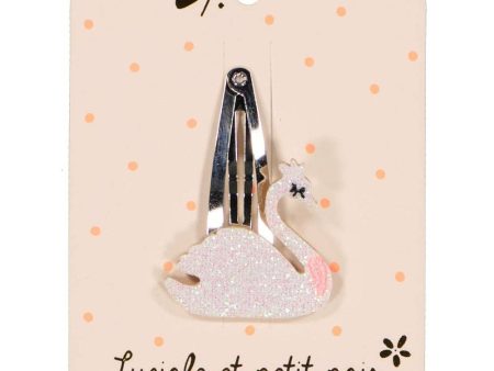 Pretty Little Swan Hair Clip Fashion