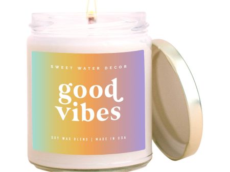 Good Vibes Soy Candle Hot on Sale