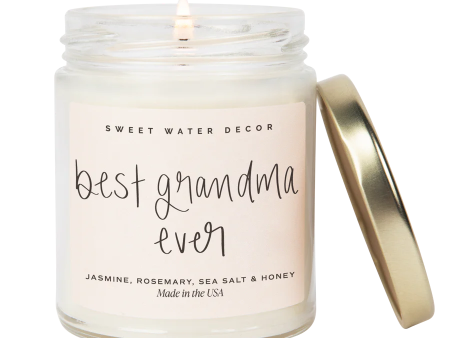 Best Grandma Ever Soy Candle on Sale