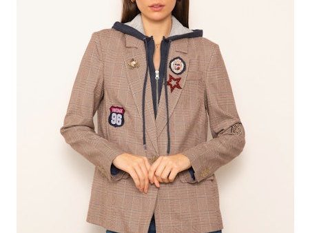 Amari Plaid Dickie Blazer Sale