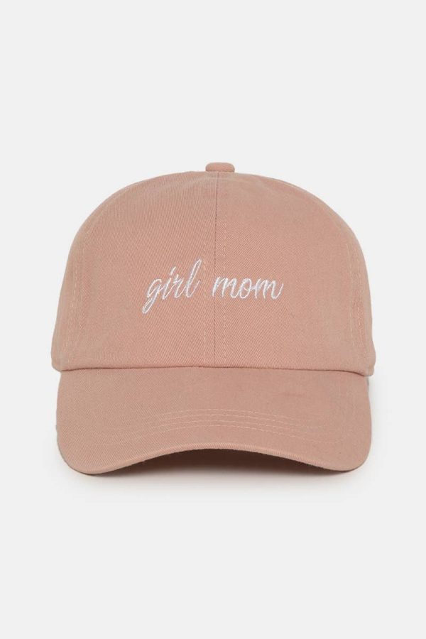 Girl Mom Embroidered Baseball Cap Discount