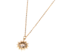 Sunburst Evil Eye Necklace Discount