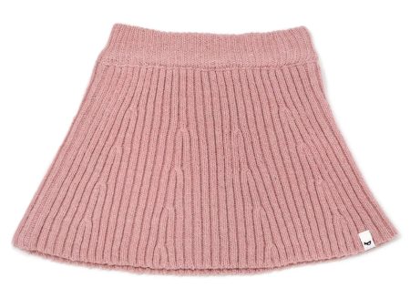 Vintage Rose Knit Flare Skirt Discount