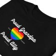 Proud Grandpa Ally Pride Short-Sleeve Unisex T-Shirt Online