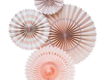 Blush Pink Fan Party Decor Set Online Sale