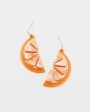 Orange Slice Earrings Discount