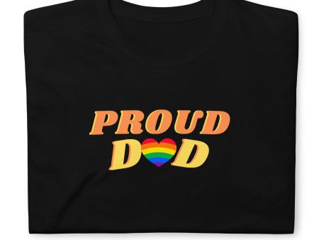 Proud Dad LGBT Ally Pride Shirt Fashion