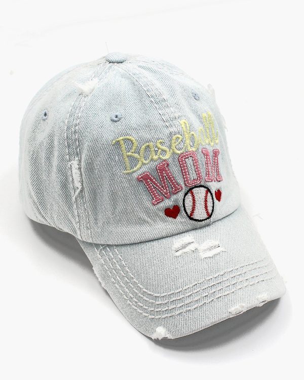 Baseball Mom Vintage Ball Cap Discount