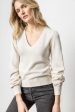 Long Sleeve V-Neck Sweater Online Hot Sale