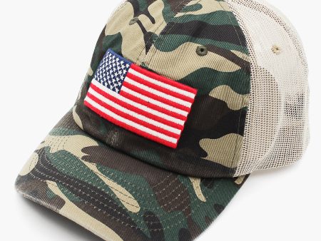 American Flag Emblem Baseball Cap Online